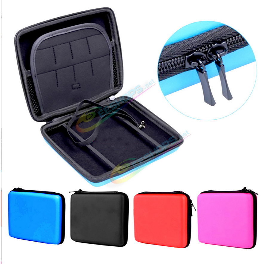 
Best Nintendo 2DS Hard Carry Bag Storage Bag Black Color + Nano Screen Protective Films, Cheap 2DS Handheld Game Console, Portable Impact Resistance Protection Travel Carrying Bag + High-Clear Display Protector with Hand Strap Free Shipping
