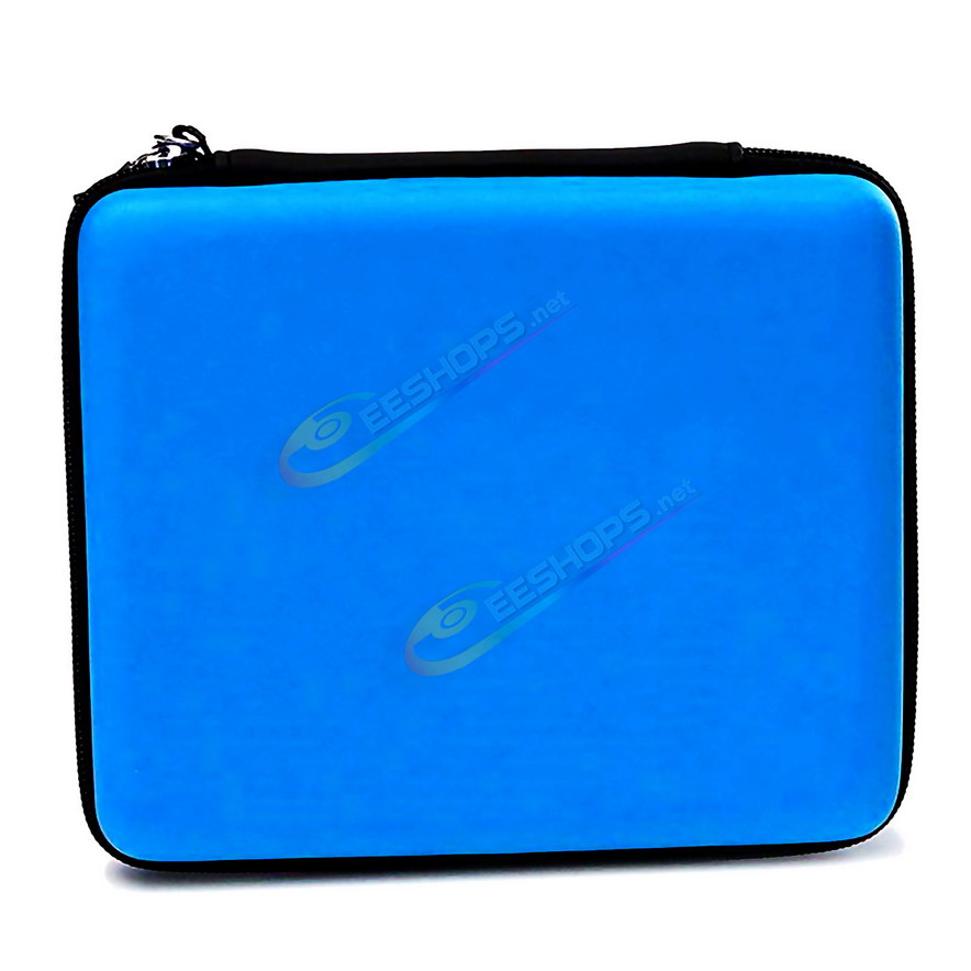 Best Nintendo 2DS Hard Carrying Bag Storage Bag Red Color with Hand Strap + Screen Protective Film, Cheap 2DS Handheld Game Console, Portable Anti-Impact Travel Carry Bag + Nano high-Clear Display Protector + Hand Strap Accessories Free Shipping