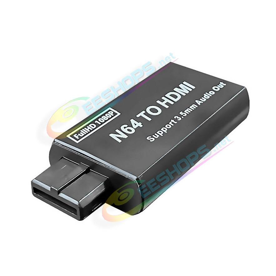 Cheap Nintendo 64 Gamecube to HDMI Converter Adapter with Headset Port, Best New N64 Game Cube Cubes Video Consoles, High-Definition HDTV 1080P/720P PAL/NTSC HD TV Monitor Video Converting Adaptor + 3.5mm Audio Out Accessories Free Shipping