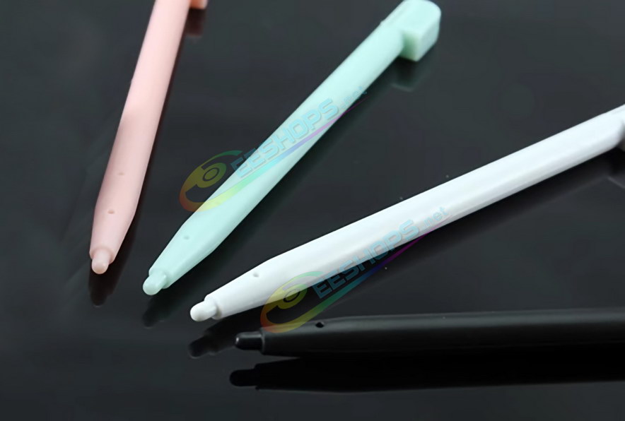 Cheap Nintendo DS Lite Extra Stylus Touch Pen Pack 4 Colors Set Replacement, Best NDSL NDS Lite Handheld Game Console, New Black / White / Pink / Light Green Plastic Resistive Pens Pencil Touchpen Four PCS Spare Parts Accessories Free Shipping
