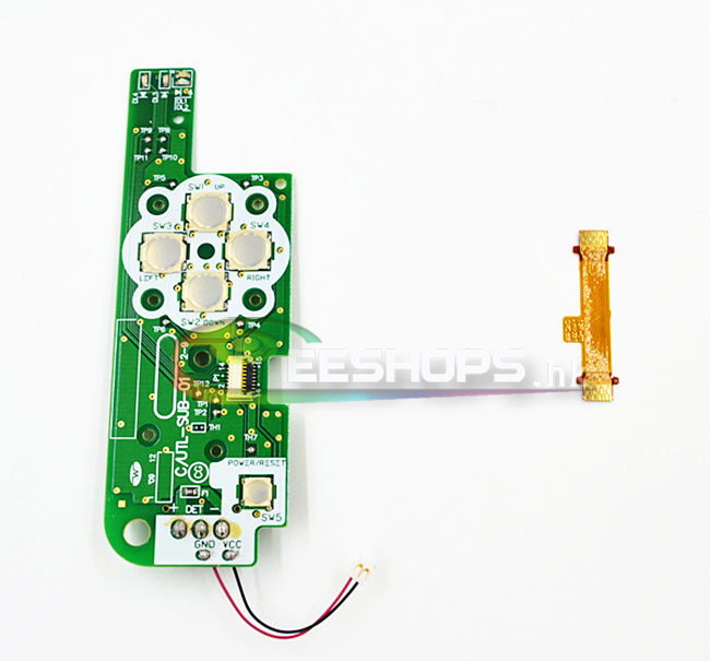 Original Power Switch Board C/UTL-SUB-01 ABXY Key Main Board + Cable for Nintendo DSi NDSi LL XL DSiXL DSiLL Console Replacement