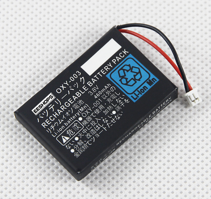 Original Rechargeable Li-ion Battery Pack P017 for Nintendo Game Boy Micro GBM Handheld Game Console Replacement Repair Part