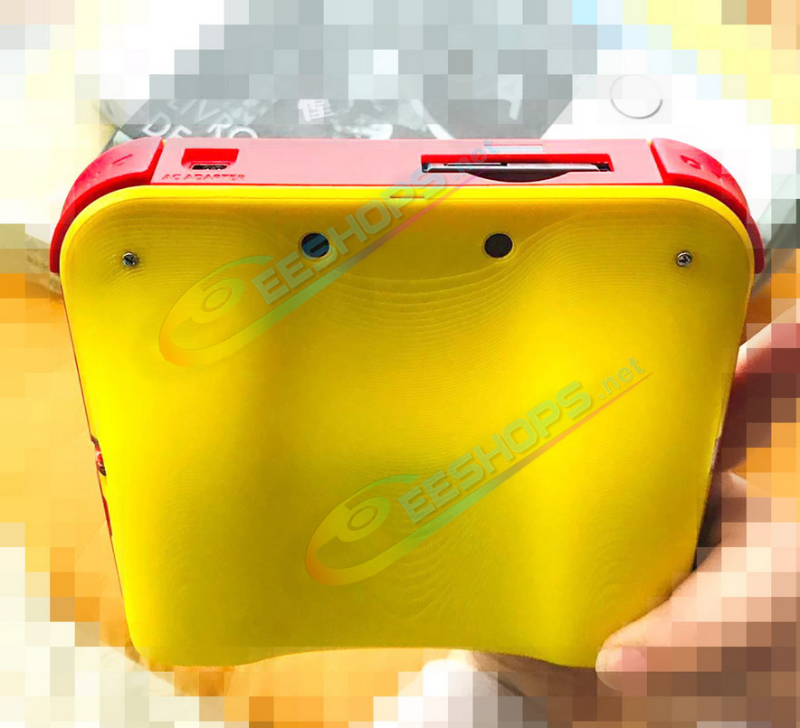 Best Nintendo 2DS Extra Back Mounted Battery Pack 4500 mAh High Capacity Replacement, Cheap Old 2DS Handheld Game Console, 100% Fit Full Cover Rear Clip Rechargeable Power Bank 10 Hours Long-Life with Yellow Housing Shell Free Shipping
