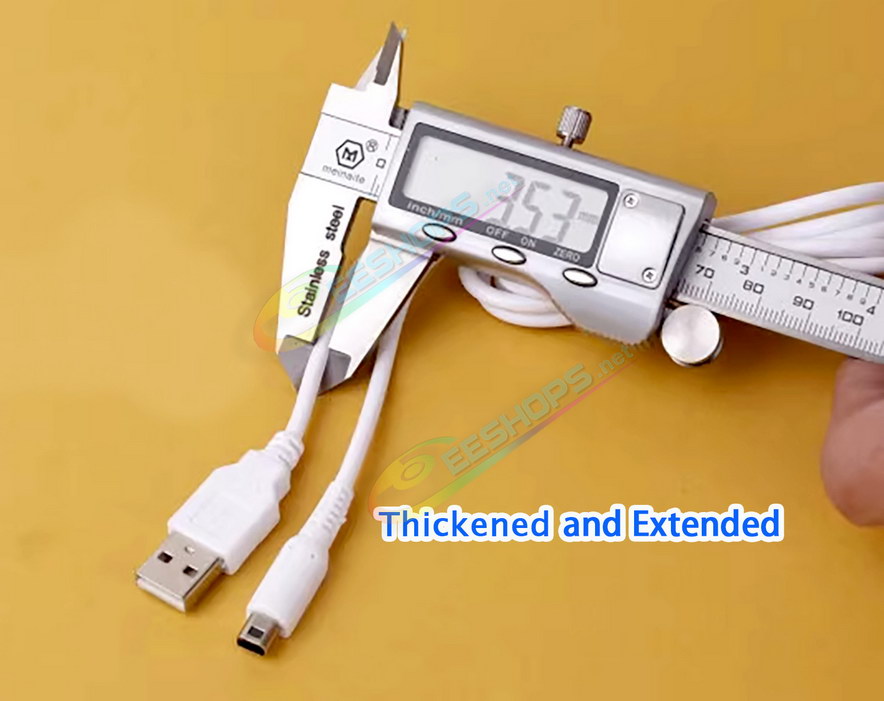 Cheap Nintendo 3DS AC Charger Power Adapter US Plug + 3 Meters USB Charging Cable, Best Original 3DS Old Small Handheld Console 100-240V DC 4.6V 900mAh Wall / Desktop Charge Adaptor + White 3M Thickened Extension Charge Line Free Shipping