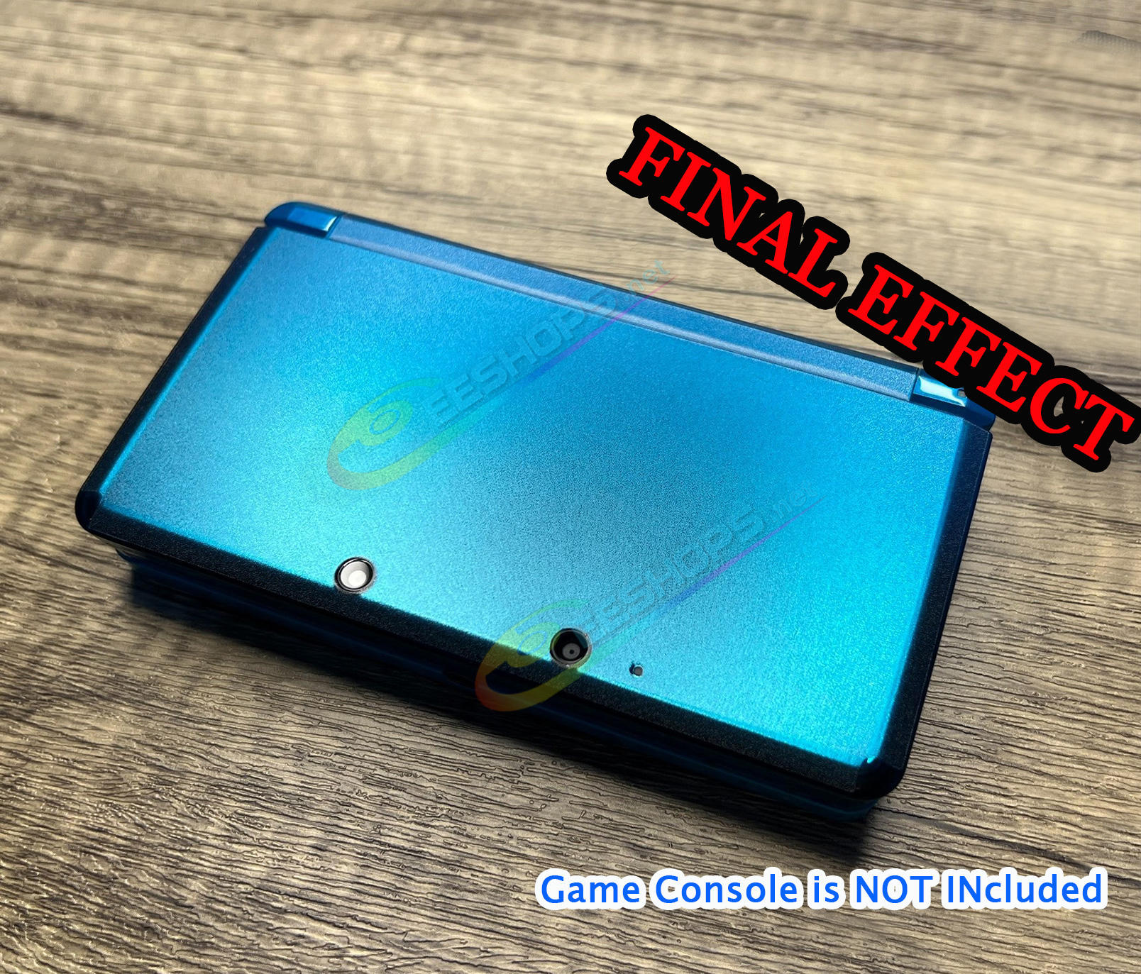 Best Nintendo 3DS Ultimate Thin Clear Frosted Skin Housing Shell Scratch-Resistant Protective Film No bubbles, Cheap 3DS Old Small Handheld Game Console, Separated Type Anti-Slip Full Cover Soft Protector Stickers Full Set 100% Fit Free Shipping
