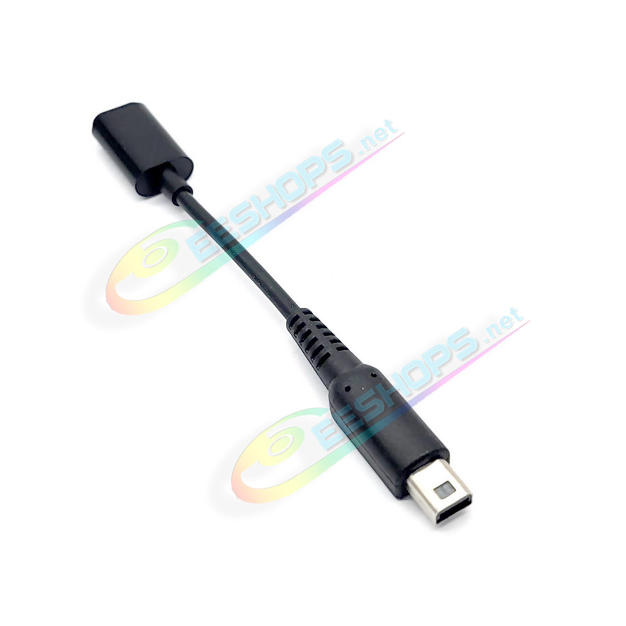 Best New Nintendo 3DS 2DS XL LL Type-C Converter Adapter Charging Connector, Cheap New3DS New2DS DSi NDSi XL/LL 3DSXL 3DSLL Handheld Game Consoles, Type-A-to-C Charge Converting Cable with Tension Ring Free Shipping