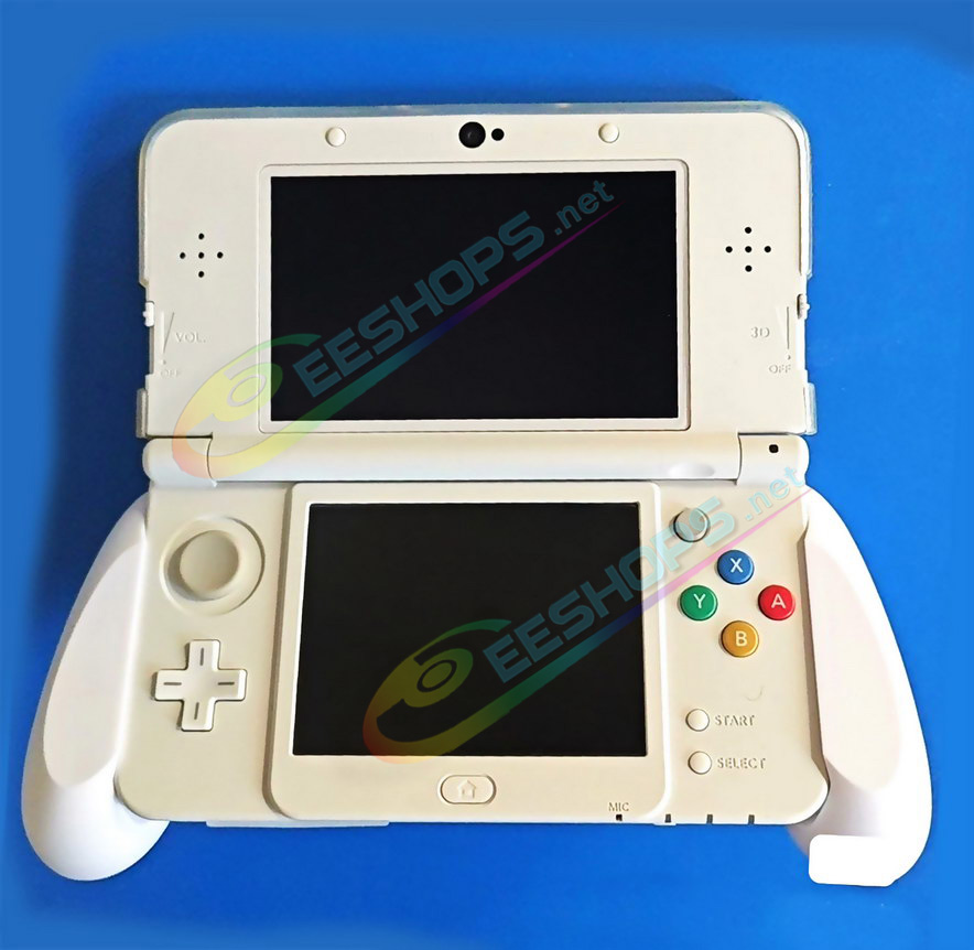 Best Nintendo New 3DS Hand Grips Lightweight Gaming Handle White Color, Cheap New3DS Small Handheld Game Consoles, Customized Comfortable Ultra-Light Nonslip Handgrip Sweat Resistant 100% Fit Comfortable Accessories Free Shipping