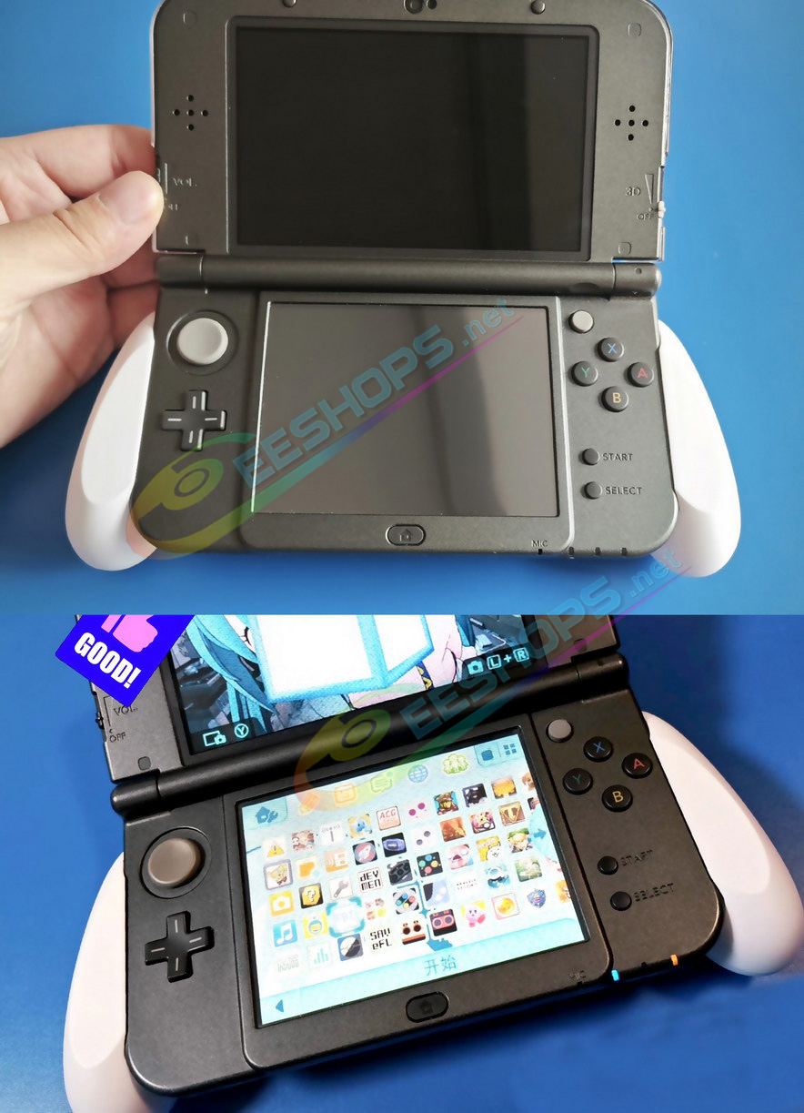 Best Nintendo New 3DS XL LL Hand Grips Lightweight Gaming Handle White Color, Cheap New 3DS XL LL 3DSXL 3DSLL Handheld Game Consoles, Comfortable Ultra-Light Nonslip Handgrip Sweat Resisitant 100% Fit Comfortable Accessories Free Shipping