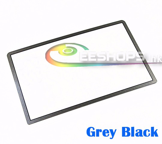 Brand New Top Upper Protective Shield Glass Screen Mirror Surface for Nintendo New 3DS New3DS XL LL New3DSXL New3DSLL Console Black
