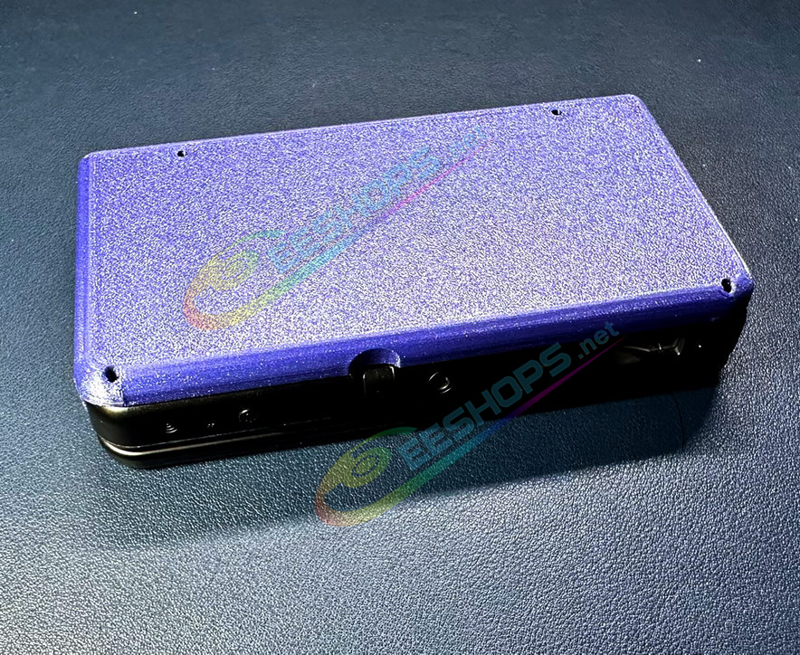 Best New Nintendo 3DS Extra Back Clip Battery Super High Capacity 4575 mAh Replacement, Cheap New 3DS Small Handheld Game Console Rear Mounted Rechargeable Power Bank 15 Hours Long Battery Life with Blue Housing Bottom Cover Free Shipping