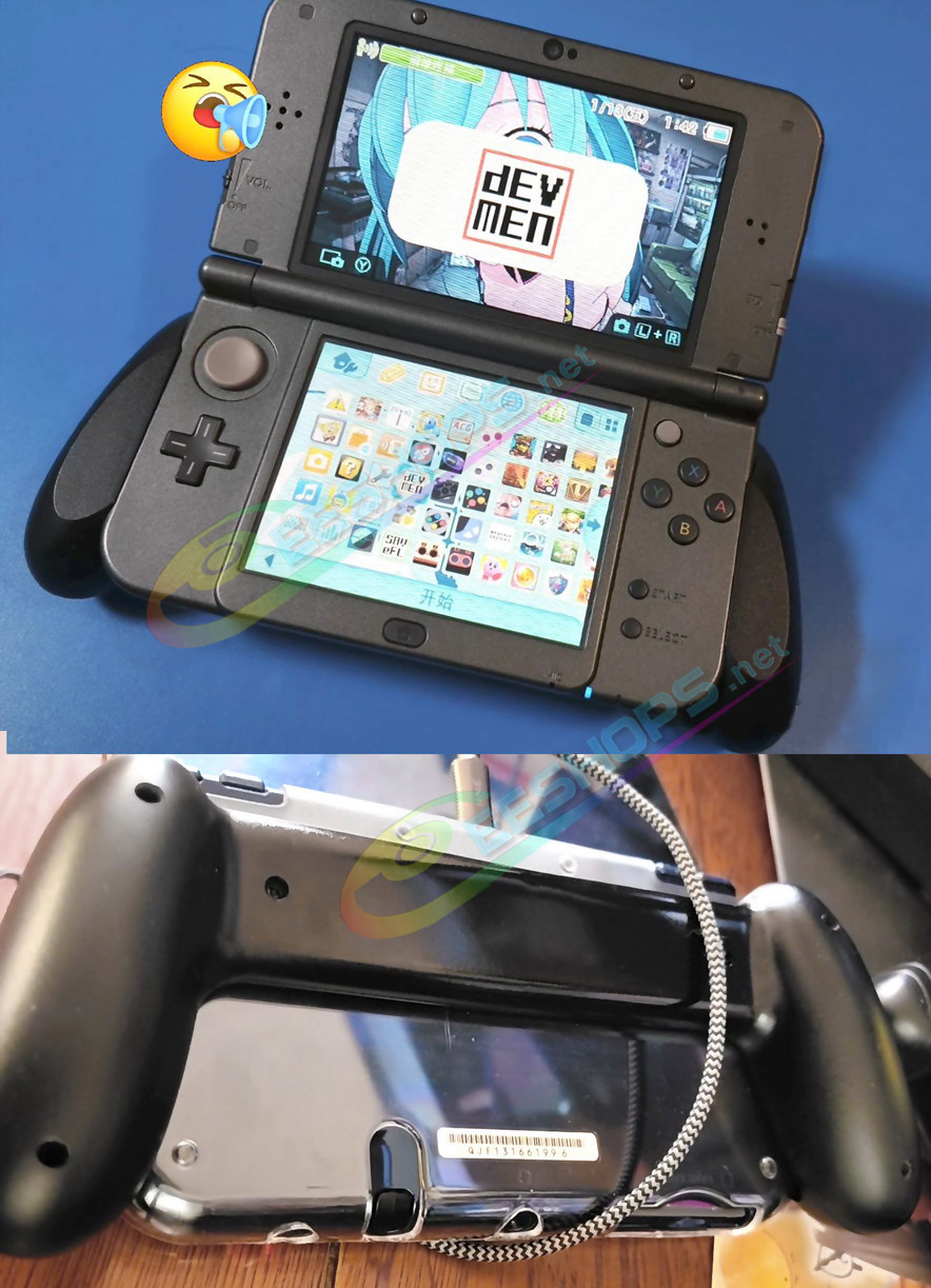 Cheap New Nintendo 3DS XL / LL Extra Non-slip Handle Hand Grip Black, Best New3DSXL 3DSXL 3DSLL Handheld Game Console, 100% Fit Light-weight sweat-proof Prosthetic Holder Accessories Free Shipping