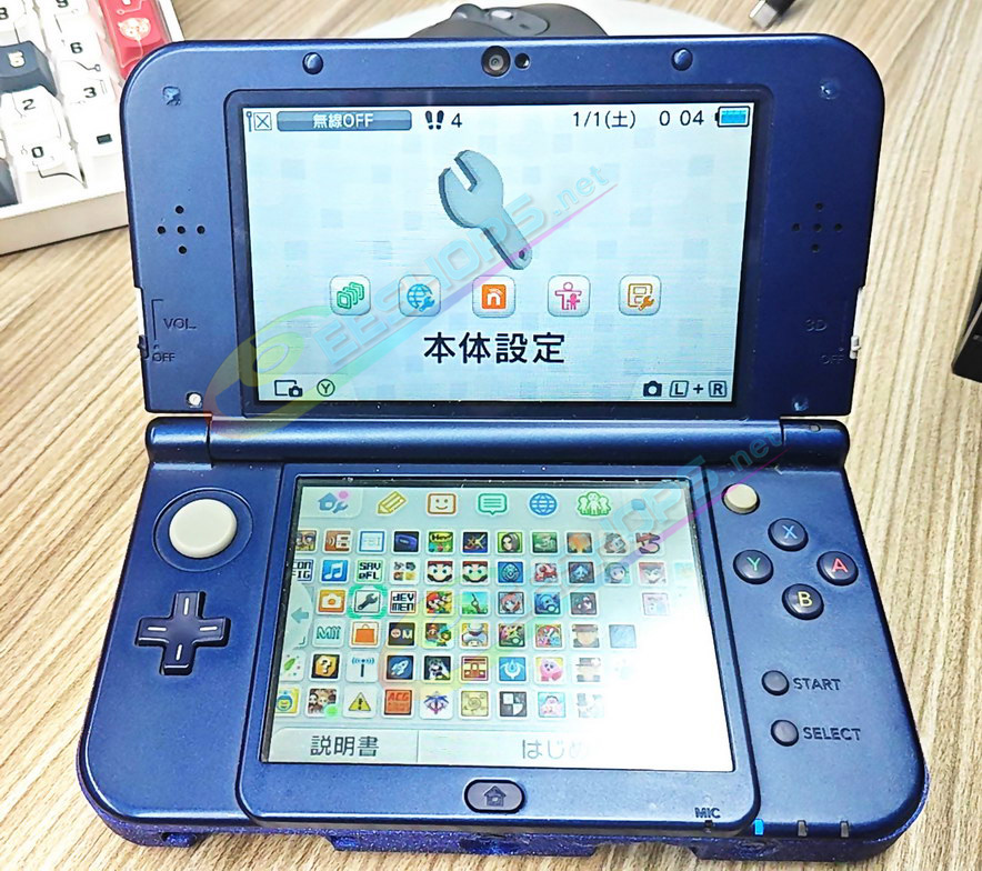 Best New Nintendo 3DS XL / LL Extra Rear Back Clip Battery Pack 3898 mAhReplacement, Cheap New3DS XL LL 3DSXL 3DSLL Handheld Consoles, Slim 6mm Long-Life Type-C PD Charge Rechargeable Power Bank + Blue Color Cover Shell Free Shipping