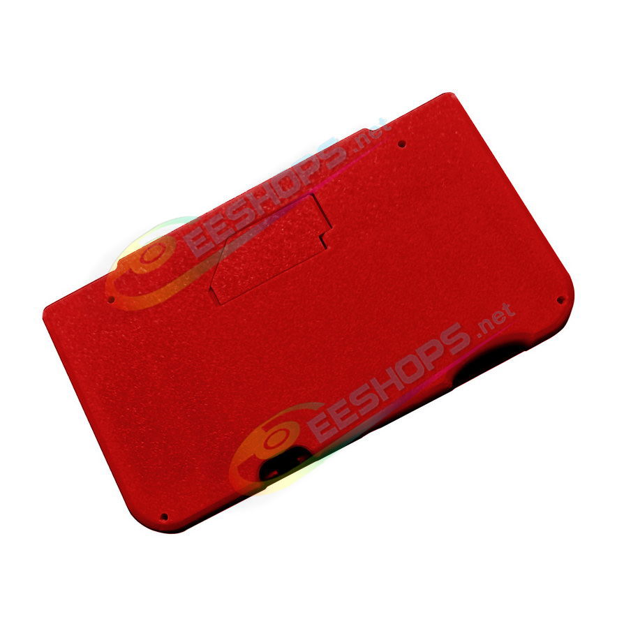 Best New Nintendo 3DS XL / LL Extra Rear Back Clip Rechargeable Battery Pack Type-C PD Charge Replacement, Cheap New3DS XL LL 3DSXL 3DSLL Handheld Consoles, Slim 6mm Long-Life 3898 mAh Power Bank + Red Color Cover Shell Free Shipping