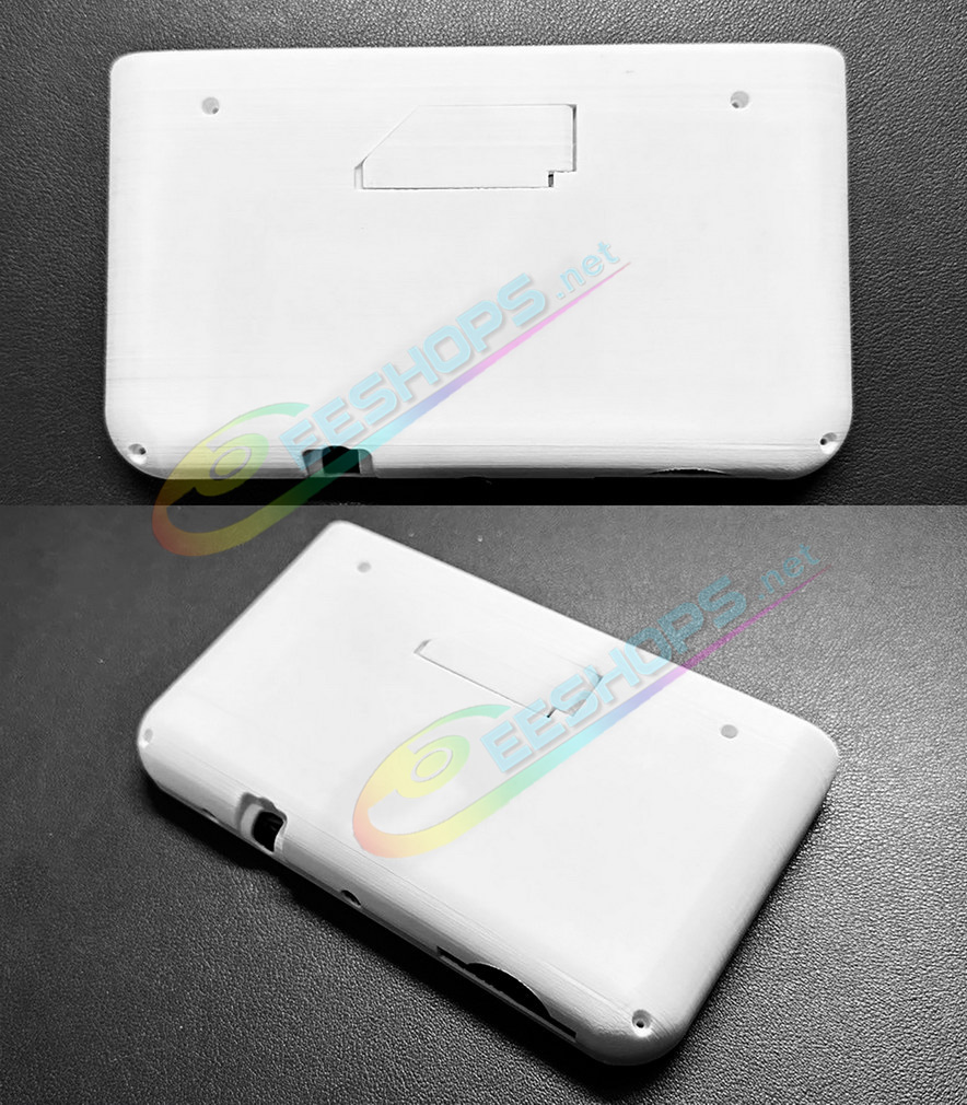 Best New Nintendo 3DS XL / LL Extra Back Clip Battery High Capacity 6000 mAh Replacement, Cheap New 3DSXL 3DSLL New3DS XL / LL Handheld Game Console Rear Mounted Type-C PD Charge 350% Long-Life Rechargeable Power Bank with White Housing Cover Free Shipping