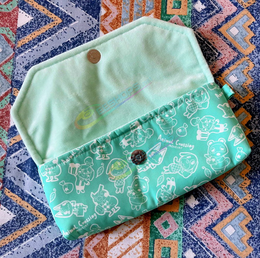 
Best Handcraft Sony PlayStation Vita 2000 Soft Storage Bag Protective Carrying Pouch Animal Crossing Edition Green Color, Cheap PSV PSV1000 Handheld Game Console Thickened Waterproof Anti-Bump Portable Travel Carry Pouch Pocket Free Shipping
