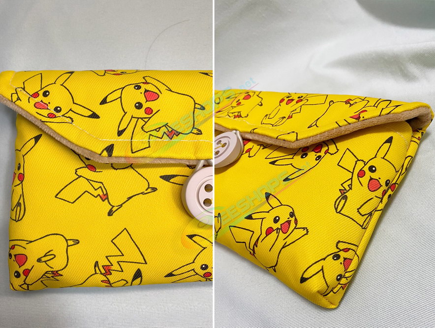 Best Nintendo Switch Lite Soft Storage Bag Portable Carrying Pouch Pikachu Edition Yellow Color, Cheap NS Lite Handheld Game Console Handcraft Customized Waterproof Impact Resistance Thickened Travel Carry Storing Pocket Free Shipping