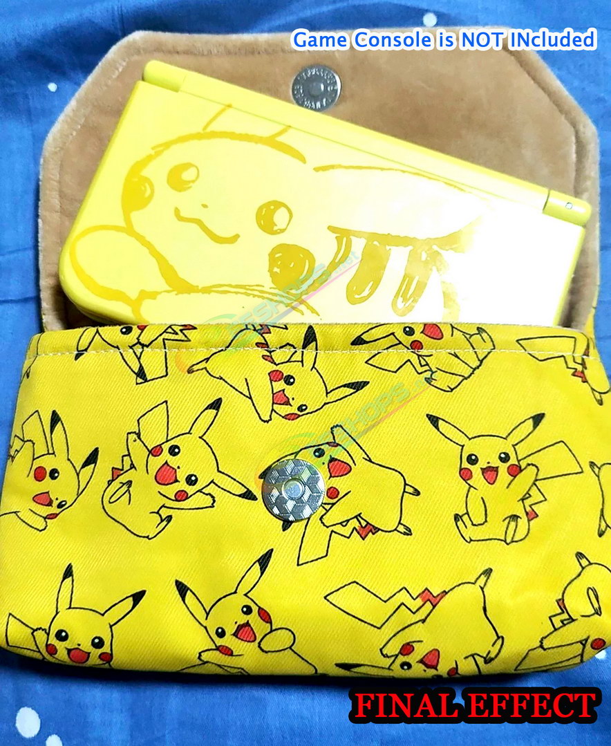 
Best Nintendo Switch Lite Soft Storage Bag Portable Carrying Pouch Pikachu Edition Yellow Color, Cheap NS Lite Handheld Game Console Handcraft Customized Waterproof Impact Resistance Thickened Travel Carry Storing Pocket Free Shipping
