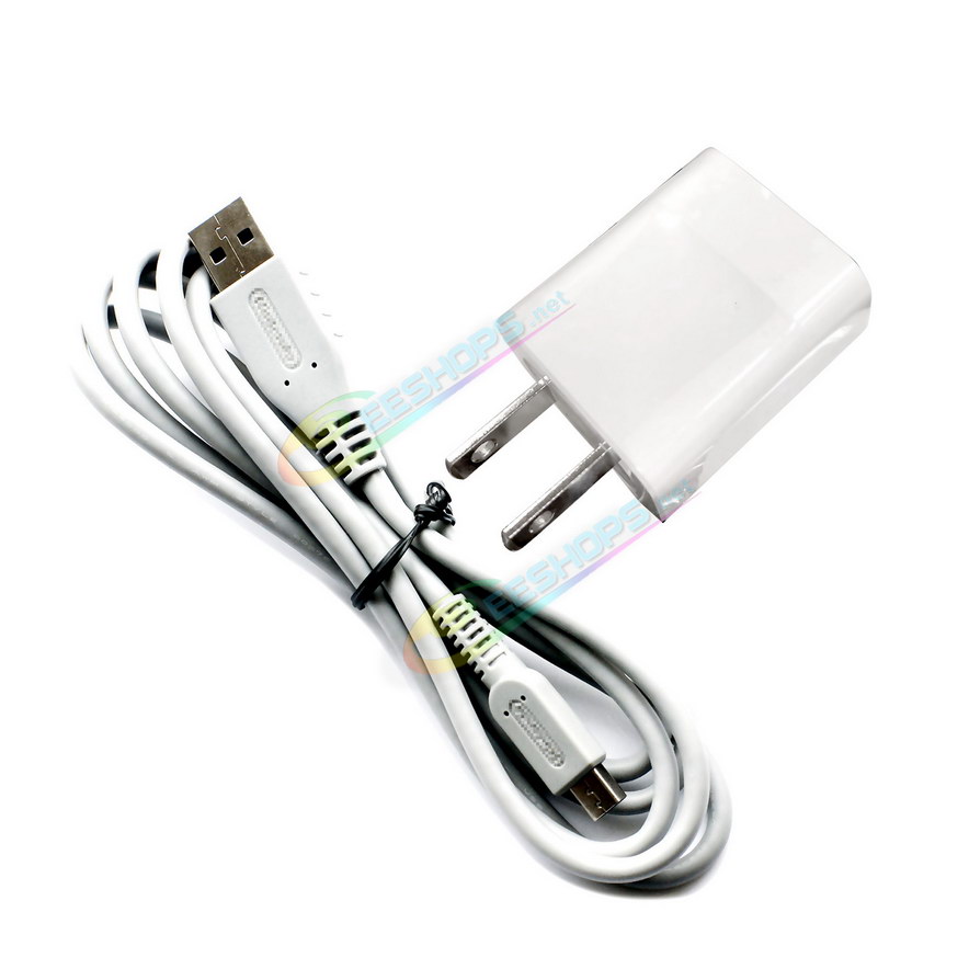 Cheap 100% Original Nintendo New 2DS DSi XL LL Charging Cable 1.5M Long + Huawei AC Charger Adapter Set, Cheap Genuine DSi NDSi 2DSXL 2DSLL New2DSXL Consoles, High-Quality Thickened Charge Power Cords + White Adaptor 5V-1A US Plug Free Shipping
