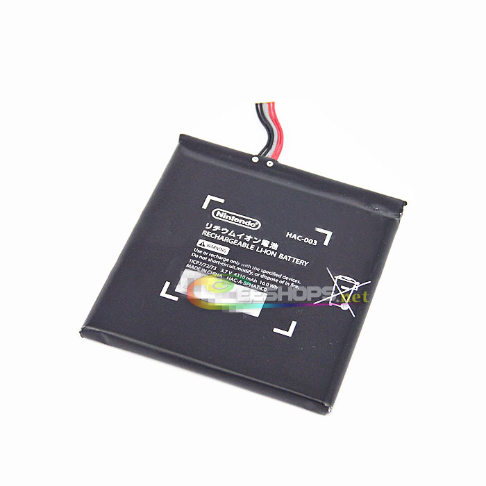 100% Original Nintendo Switch NS Video Game Console Rechargeable Li-ion Battery HAC-003 3.7V 4310mAh 16.0Wh Replacement Spare Parts Free Shipping