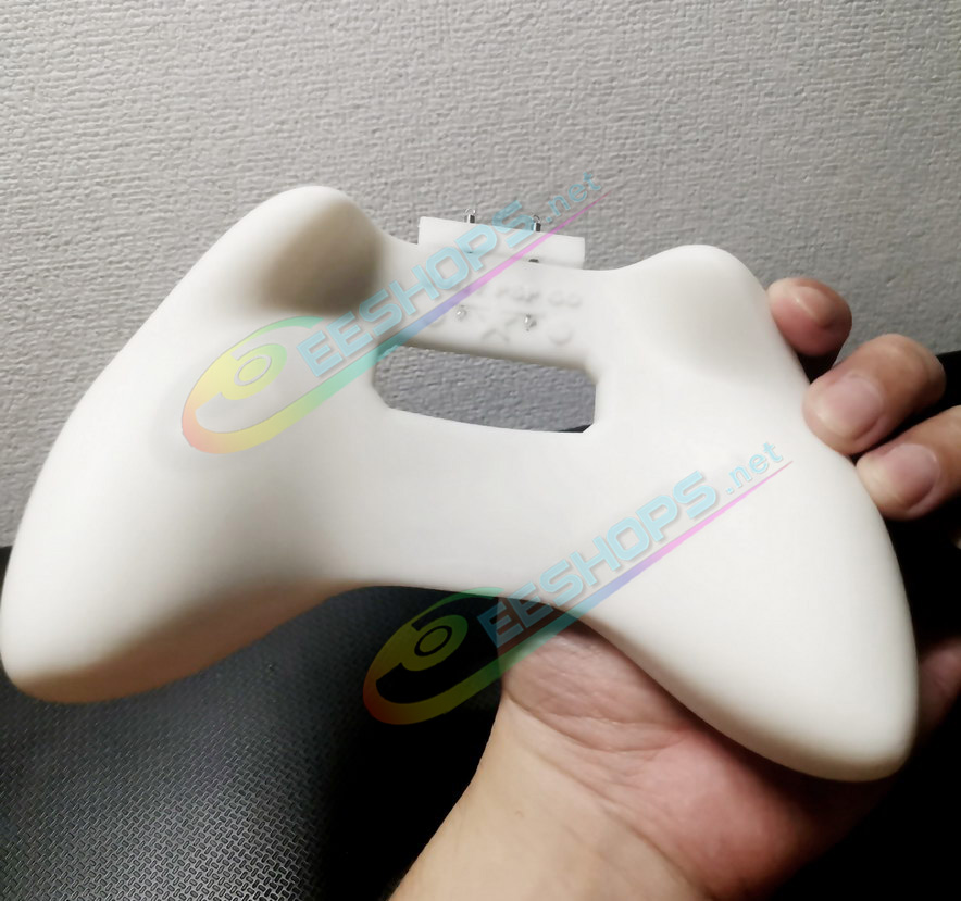 Best Sony PSP GO Extra Nonslip Hand Grips w/ Protective Crystal Case White Color, Cheap PlayStation Portable Go Handheld Game Console, Ergonomic Anti-slip Sweat-proof Comfortable Gaming Handle Handgrip + Split Clear Protection Shells Free Shipping