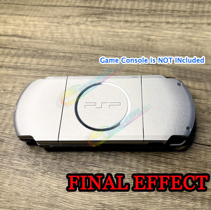 Best Sony PlayStation Portable 3000 Frosted Shell Protector Film Clear Scratch-Resistant Ultimate Thin Skins, Cheap New PSP 3000 PSP3000 Handheld Game Console, Anti-Slip Separated Complete Cover Protective Stickers Full Set 100% Fit Free Shipping