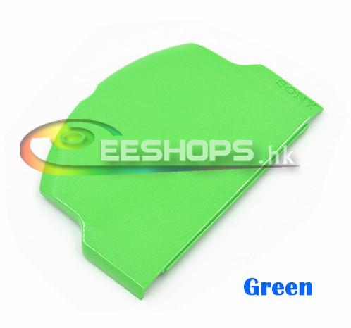 New Cheap Battery Door Back Cover for Sony PlayStation Portable Slim PSP 3000 PSP3000 Game Console Replacement Part Green Free Shipping