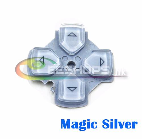 Original D-Pad Direction Arrow Cross Key Button Silver for Sony PSP 3000 PSP3000 Slim Handheld Game Console Replacement Spare Parts Free Shipping