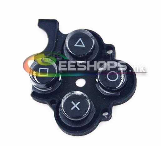 Cheap New Function Key Button Keypad Plastic Pad Black for Sony PlayStation Portable Slim PSP-3000 PSP3000 Game Console Replacement Spare Parts