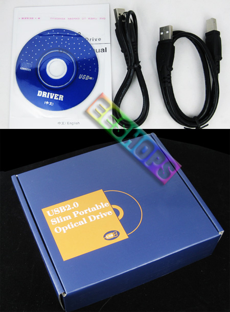 Sony NEC BD Blu-Ray BC-5501S USB External DVD Drive LightScribe