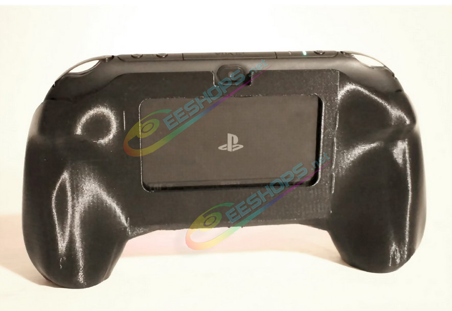 Best Sony Playstation PS Vita PSV 2000 Hand Grips Gaming Handle Black Color, Cheap New PSV2000 Handheld Console Customized DIY Nonslip Sweat-proof Prosthetic Holder Showing Stand Display Rack Free Shipping