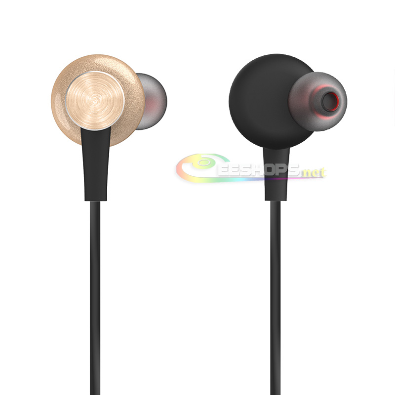 Neckband Bluetooth Headphones Wireless Stereo in-Ear Earphone Earbuds Mic 8 7 X 4 5 iPhone 7 8 6S 6 Plus 6 X Se 5 5S 4 Runners Running Sports Gym Exercises Golden Color