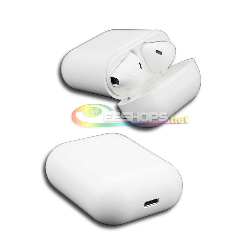 Cordless Bluetooth Earbuds Wireless Earphones in-Ear Headphones with Microphone Mic for 8 7 X 4 5 iPhone 7 8 6S 6 Plus 6 X Se 5 5S 4 Runners Running Sports Gym Exercises with Charging Dock Case