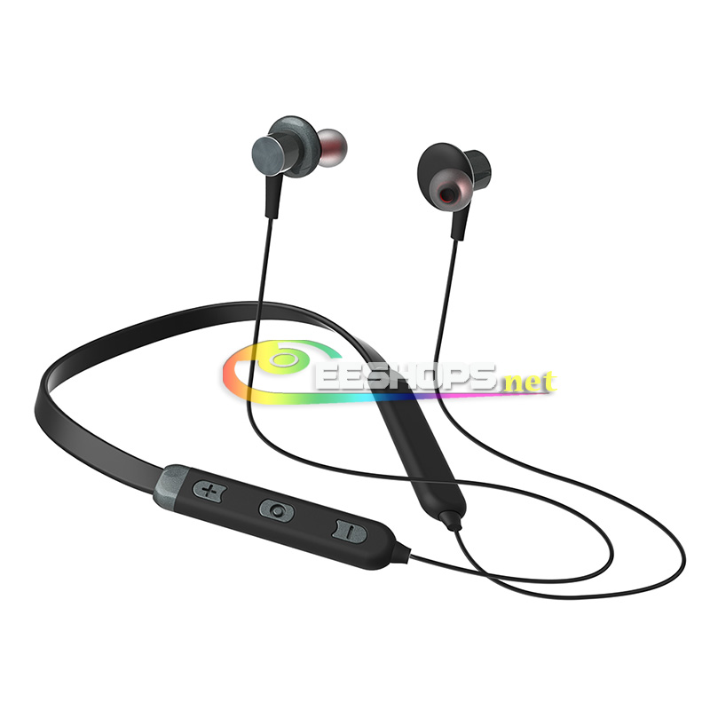 Cheap Waterproof Earbuds Wireless Bluetooth Noise Cancelling Headphones With Microphone Mic Neckband for Running Sport Xiaomi GYM Exercises Mi Mix 2 2S A1 Redmi Note 4 5 Plus Pro Cell Phone Smartphone Grey Free Shipping