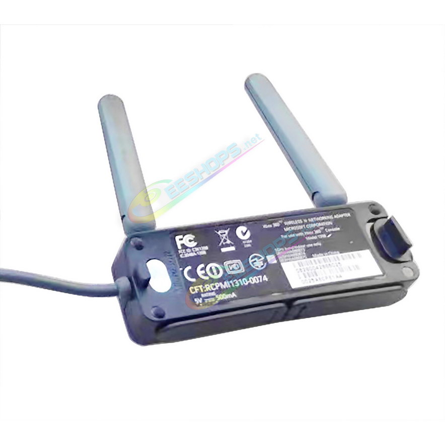 Cheap Microsoft Xbox 360 USB Wireless Network Wifi Adapter Dual Band N Original Replacement, Best Xbox 360 Elite Arcade Premium Core Fat Video Game Console External Two Antennas Lan Networking Internet Adaptor Spare Parts Accessories Free Shipping