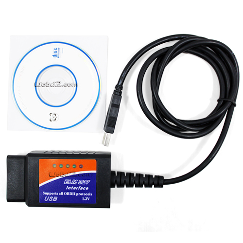 ELM327 Scanner Software ELM 327 USB plastic