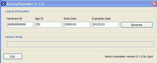 Merceders Benz Xentry keyGen 1.0 software