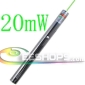Green Laser Pointers 20mW Deluxe Silver