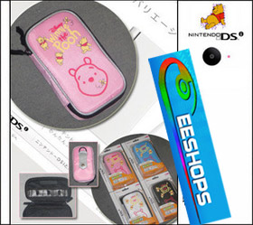 Nintendo NDSI Bear Sack Bag in Black,Light blue,Pink,White