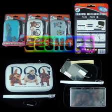 Nintendo NDSi Crystal Case With Colorful Picture 3 Color