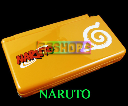 Nintendo NDS DS Lite Handheld Case Shell Orange NARUTO