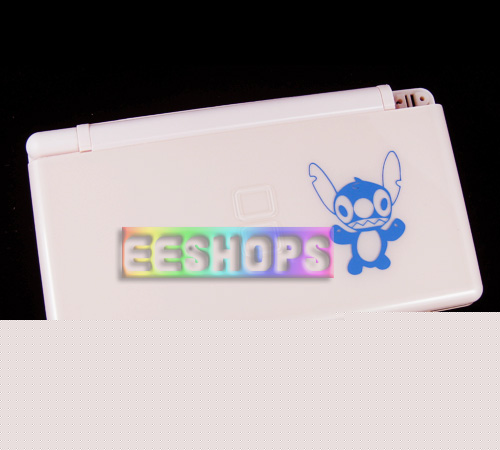 Nintendo DS Lite NDSL Housing shell Case Pink Stitch