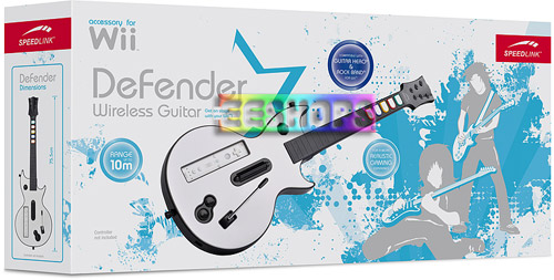 Nintendo Wii wireless Guitar in White