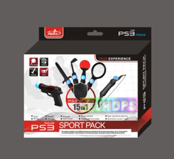 Sony PS3 Move 15 In 1 Sport packs