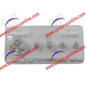 PSP 1000 Faceplate Button Set Gray PSP 1000 Repair Parts