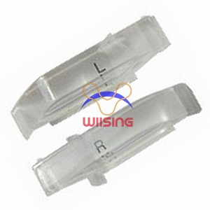 PSP 1000 L / R Crystal Trigger Button Parts Set White