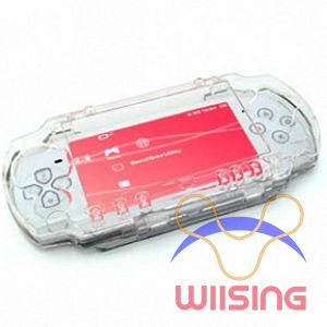 PSP Slim Brand New Crystal Case - White