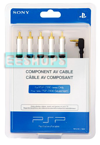 New Sony PSP2000 PSP 2000 Component AV Cable