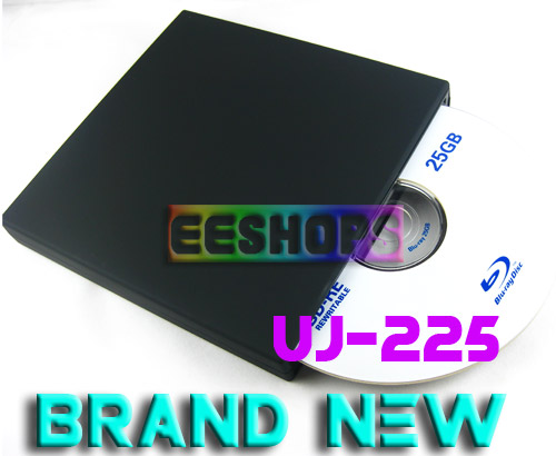 Panasonic Blu-ray Burner USB External Slim DVD Drive UJ-225