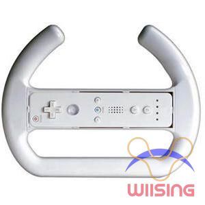 Steering Wheel With Stand For Nintendo Wii Racing Game