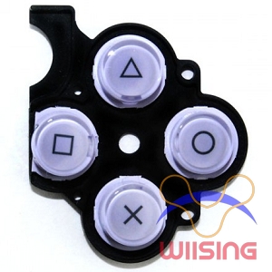 Violet Keystroke with D-Pad rubber for PSP slim ( PSP 2000)